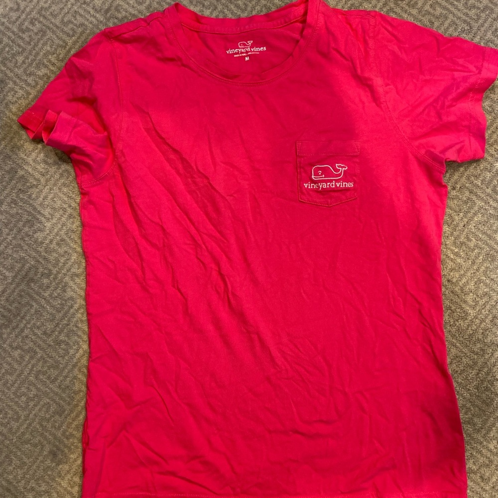 Vineyard Vines Raspberry Pink Womens tshirt